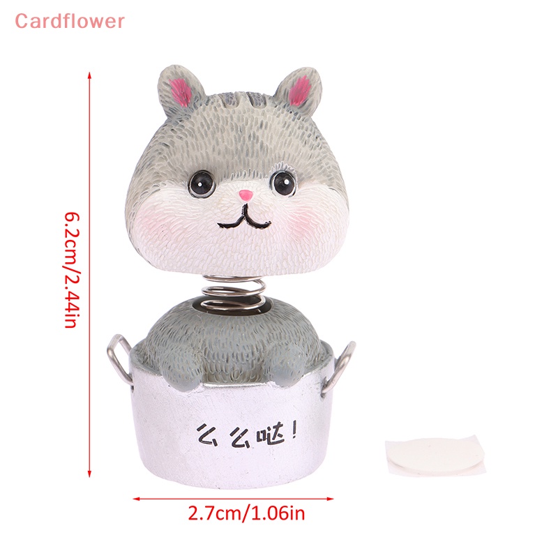 < Cardflower > Thảm Lót Sàn Mini Hình Cà Rốt / Mèo / Vịt Hoạt Hình Tỷ Lệ 1: 12 Trang Trí Tiểu Cảnh / Xe Hơi