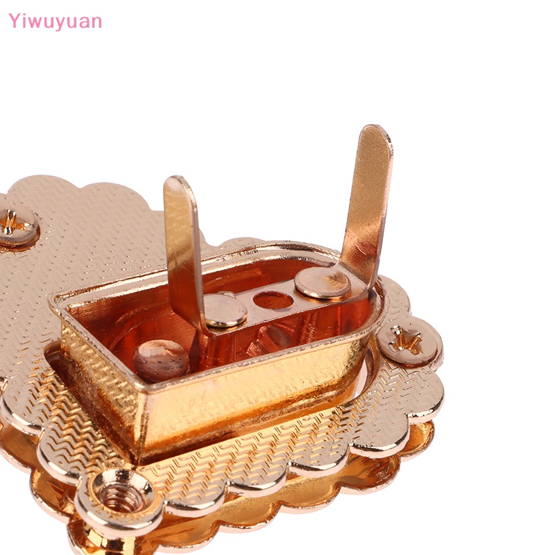 1 Khóa Túi Xách Đeo Vai Bằng Kim Loại Mới