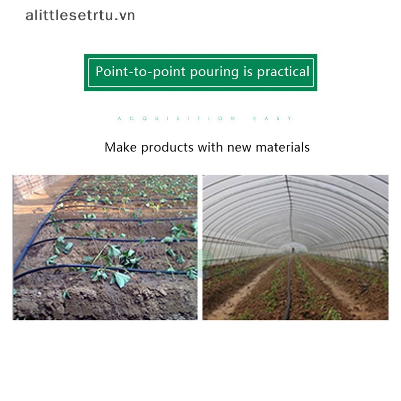 Set 10 Đầu Phun Nước Tưới Cây Áp Suất Nhỏ Giọt 2L 4L 8L VN