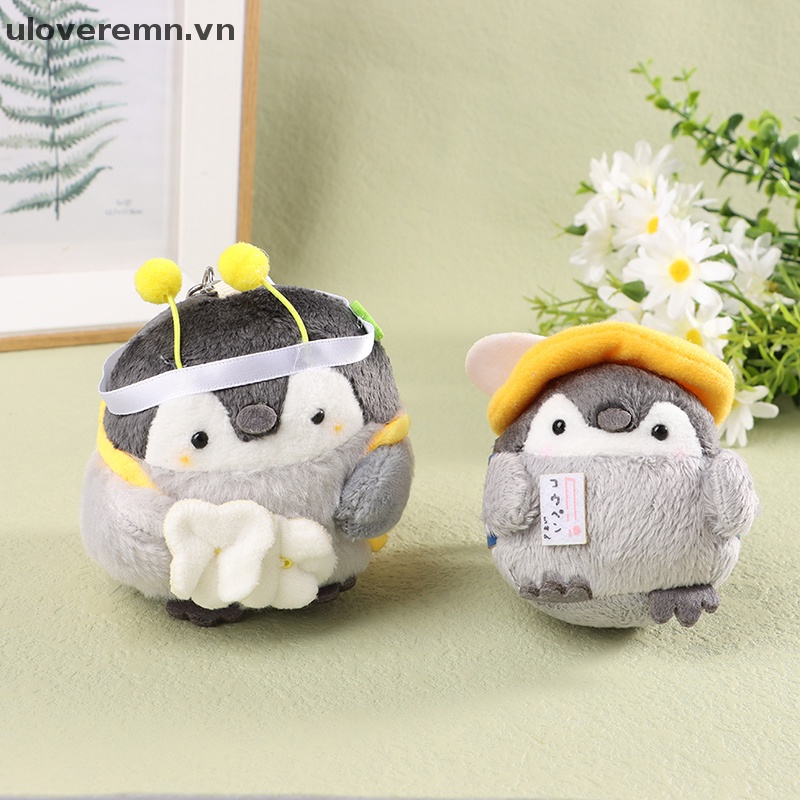 Móc Khóa Hình Chim Cánh Cụt Nhồi Bông Dễ Thương