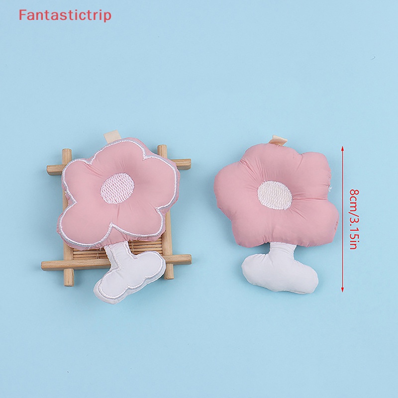 Móc Khóa Hình Bông Hoa Màu Hồng Dễ Thương DIY