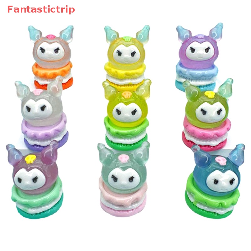 [Fantastictrip] Set 5 Mô Hình Búp Bê Mini Phát Sáng Trong Bóng Tối Trang Trí Tiểu Cảnh Craf Mới