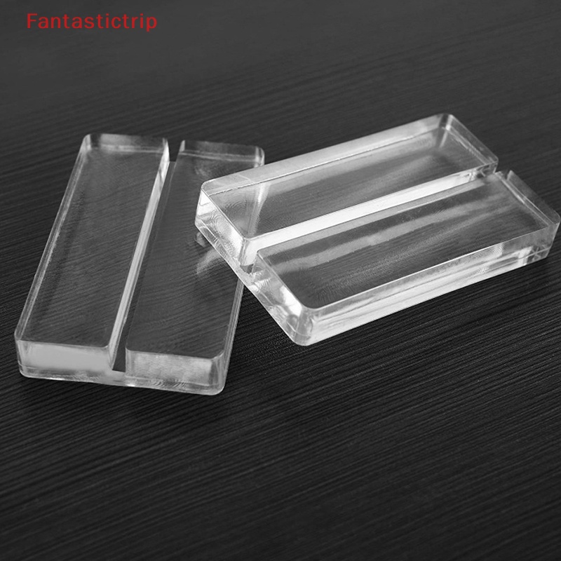 1 Giá Đỡ Trưng Bày Thẻ / Danh Thiếp Bằng Acrylic Trong Suốt Tiện Dụng Cho Văn Phòng / Menu Meeg