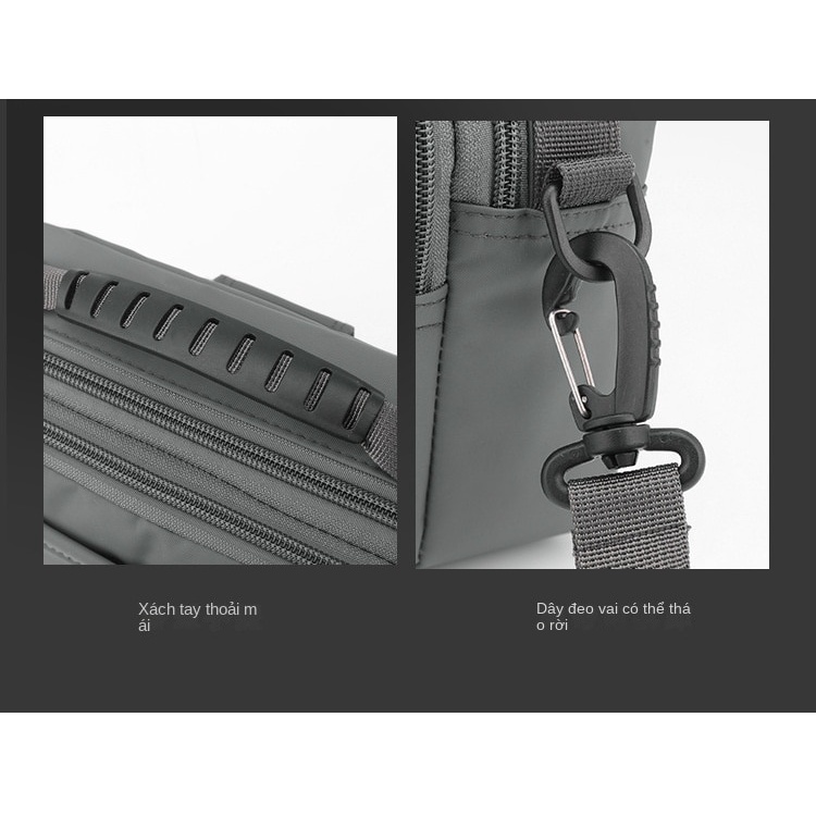 Túi đeo chéo nam thời trang chống thấm nước đi chơi cực chất BEE GEE DCN9252C