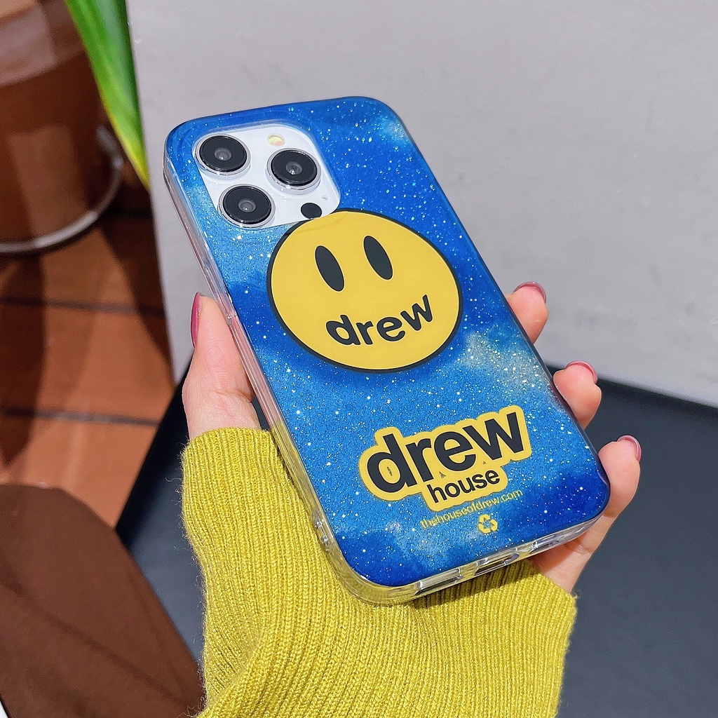 Ốp Điện Thoại TPU Mềm Trong Suốt Chống Rơi Họa Tiết Mặt Cười Cho iPhone 12 13 14 Pro Max