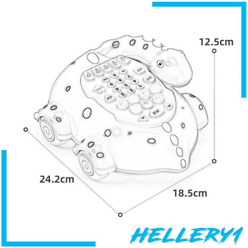 Điện Thoại Di Động Đồ Chơi Phát Ra Âm Thanh [Hellery1] Giáo Dục Cho Bé