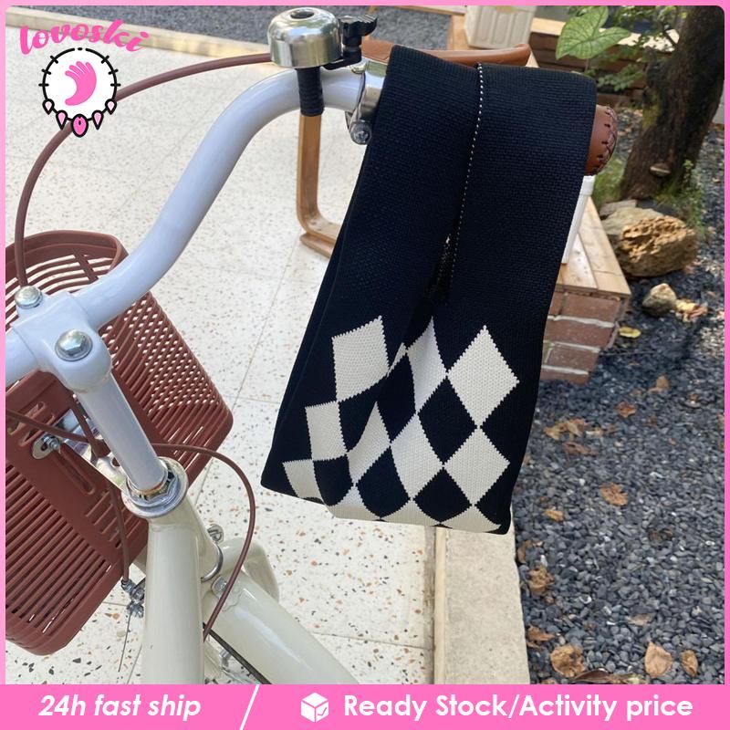 Túi Xách Đan Len Phong Cách Boho Thời Trang Cho Nữ