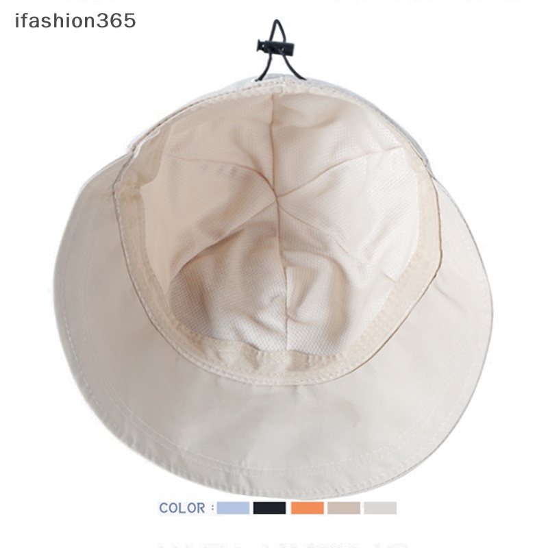 Mũ Tai Bèo Vành Rộng Chống Nắng Có Thể Điều Chỉnh Và Dây Rút ifashion365