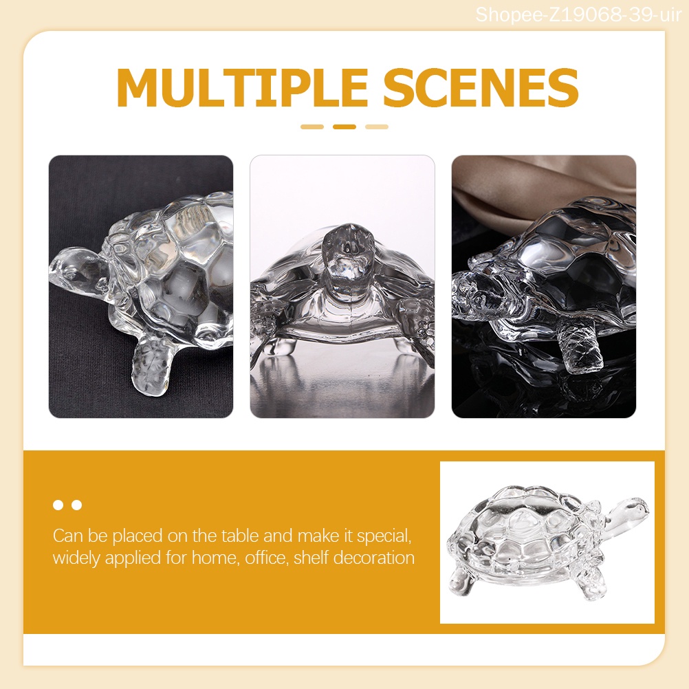 Tượng Rùa Nhỏ Dễ Thương Để Bàn Trang Trí