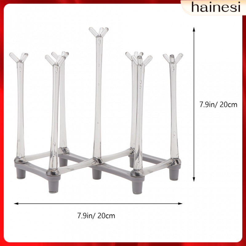 Giá Đỡ Phơi Khô Bình Nước Bằng Thủy Tinh Có Thể Gấp Gọn Tiện Lợi Dành Cho Bé