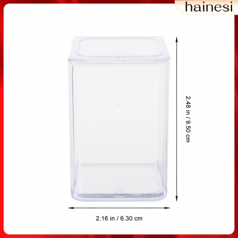 Set 4 Hộp Nhựa Acrylic Trong Suốt Trưng Bày Mô Hình