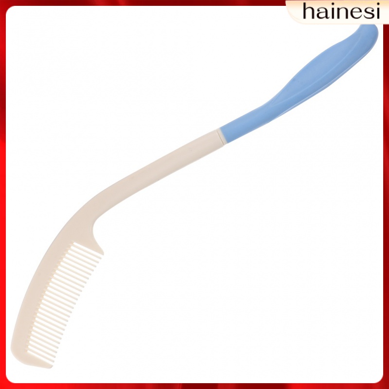 Lược Chải Tóc Mát Xa Da Đầu Bằng Nhựa Tay Cầm Cong Tiện Dụng