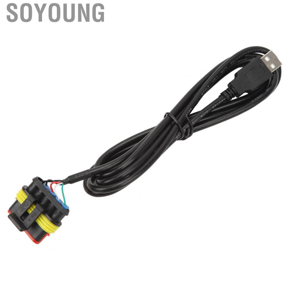 Soyoung Diagnostic Cable  Flexible USB Line 12V High Accuracy Abrasion Resistant for Electric Vehicles