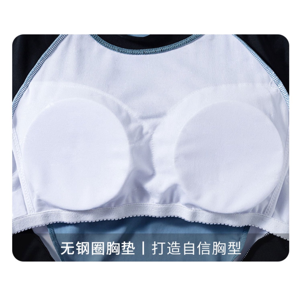 Bộ Đồ Bơi Thể Thao Ngắn Tay Thời Trang Dành Cho Nữ