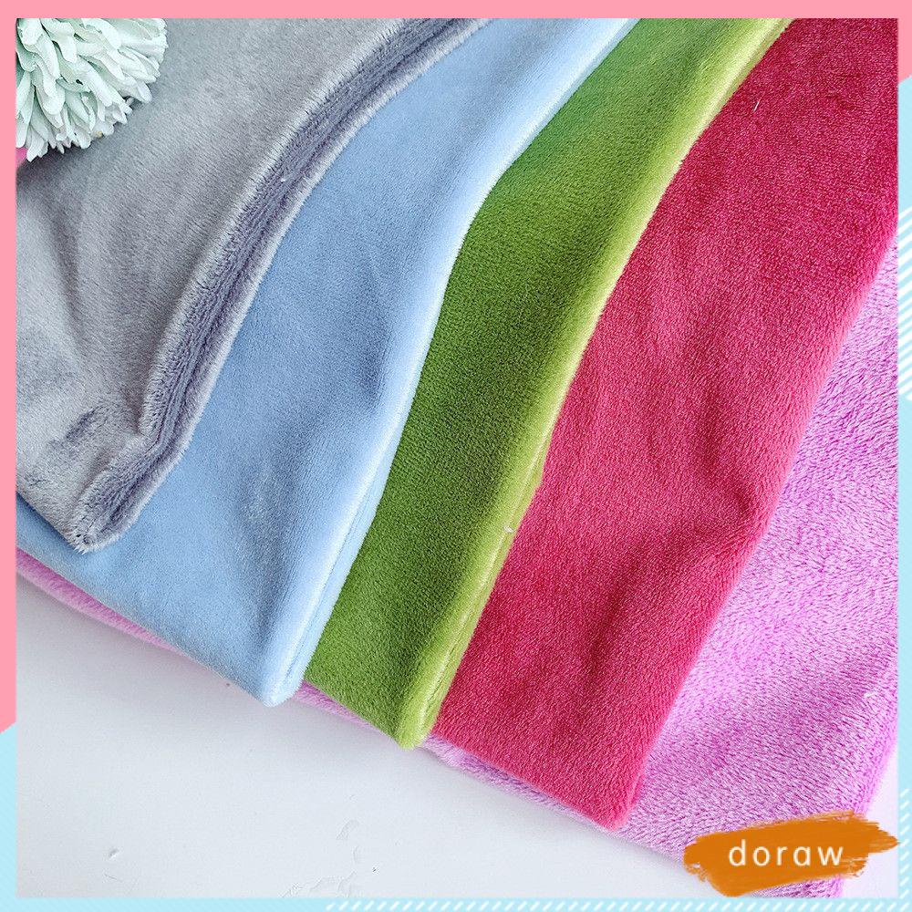 Tấm Vải Lông Nhiều Màu Sắc Kích Thước 45 * 50cm Dùng Làm Đồ Thủ Công Diy