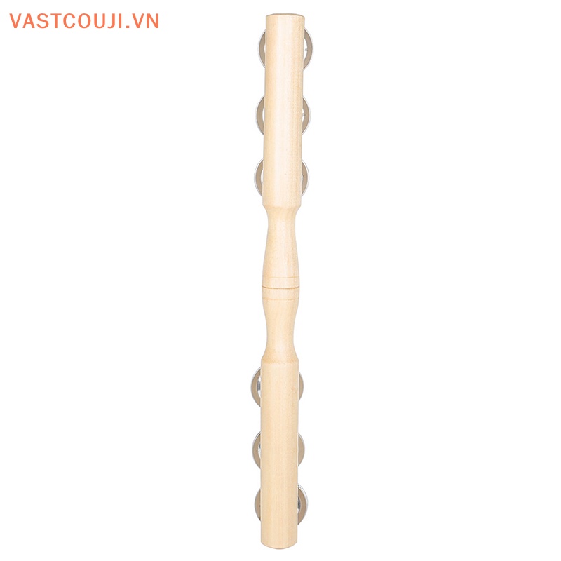 Chuông Lắc Cầm Tay Một Hàng Bằng Gỗ Đồ Chơi Giáo Dục Cho Trẻ