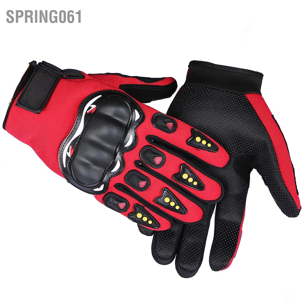 Spring061 1 Đôi Găng Tay Xe Máy Bọc Chống Trượt Bảo Vệ Khớp Ngón Cho Đi Đường Đua Đạp