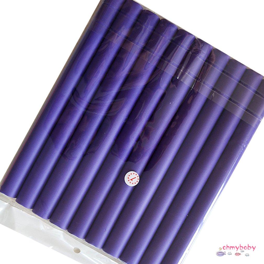 [InStock] Tự Làm Dụng Cụ Uốn Tóc Mềm Mại Con Lăn Ngọc Trai Bông Cuộn Xoăn Bánh Mì Bendy Flexi Thanh Xoắn Ốc Cong [Z/6]