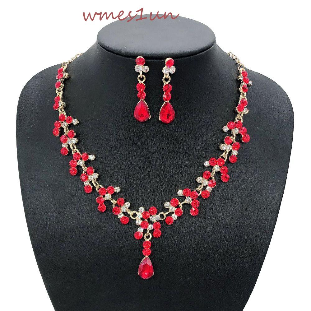 Bộ Trang Sức WMES15H Bằng Hợp Kim Phong Cách Hàn Quốc Cổ Điển Độc Đáo Thời Trang Cho Nữ