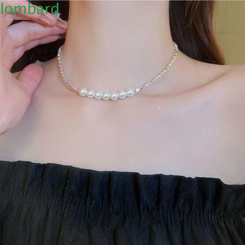 Vòng Cổ Choker Đính Hạt Ngọt Ngào Thanh Lịch Cho Nữ