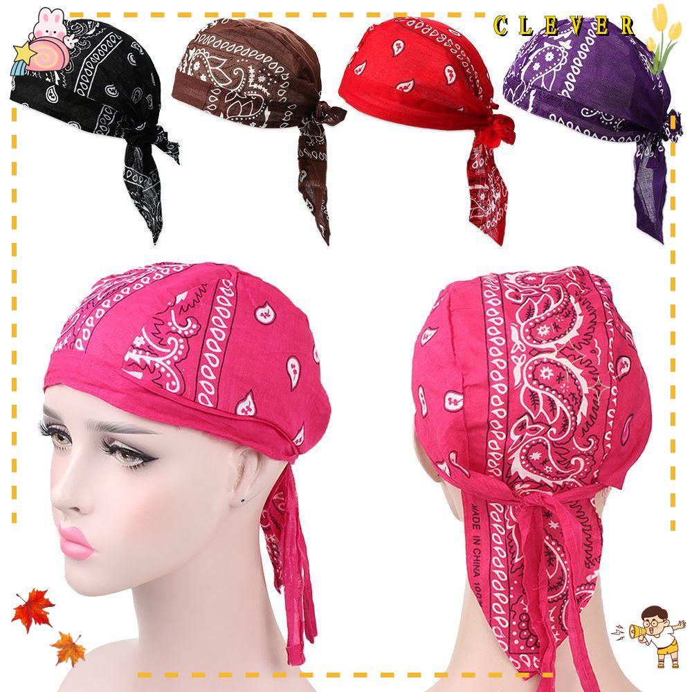 Nón Trùm Đầu Bằng Cotton Co Giãn Phong Cách Cướp Biển Chemo Thể Thao Ngoài Trời