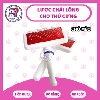 Lược chải lông chó mèo - lược gỡ rối lông - lược đánh bông lông chó mèo