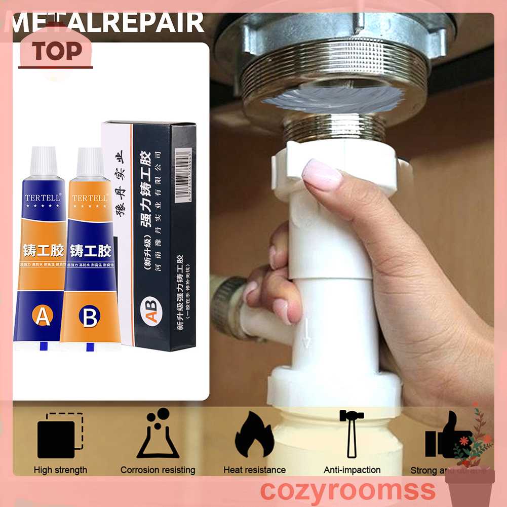 Bộ 2 Tuýp Keo Dán Kim Loại A B Cách Nhiệt