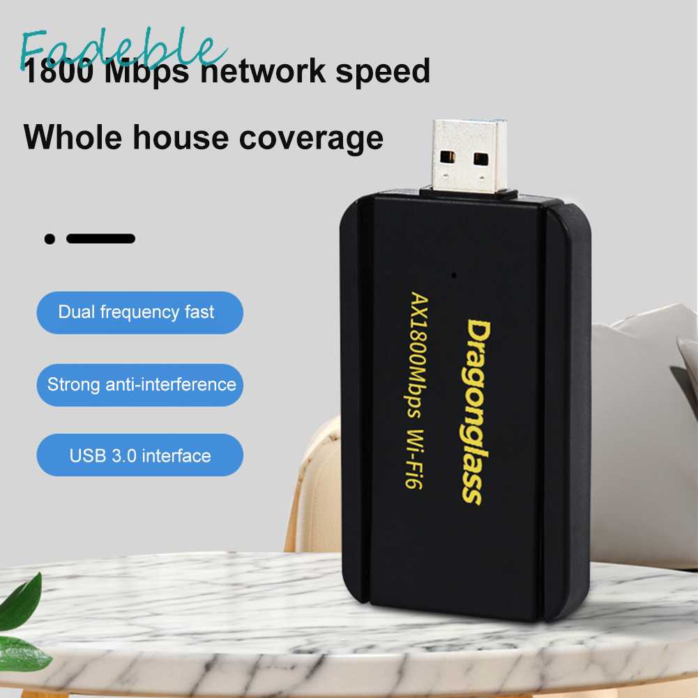 Usb 3.0 Thu Sóng Wifi 1800Mbps Cho Máy Tính, Văn Phòng