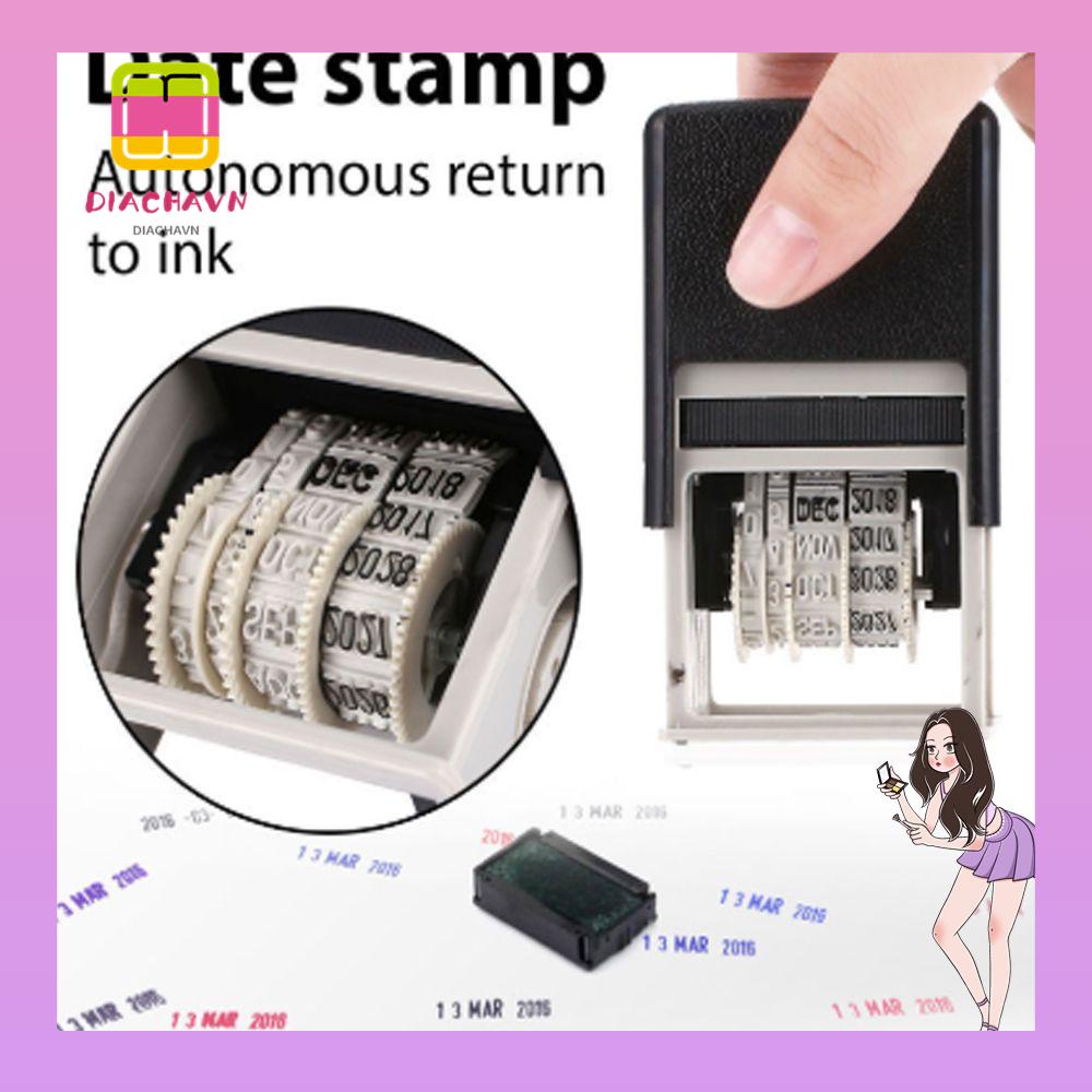 Con Dấu Bằng Nhựa Hình Vuông Siêu Bền Tiện Dụng DIY