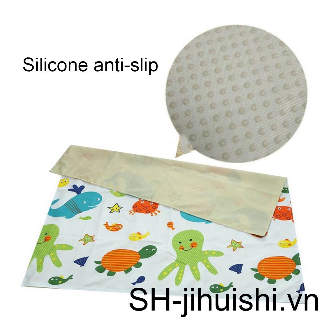 Thảm Chơi Mềm Mại Chống Thấm Nước Có Thể Gấp Gọn In Họa Tiết Hoạt Hình Cho Bé