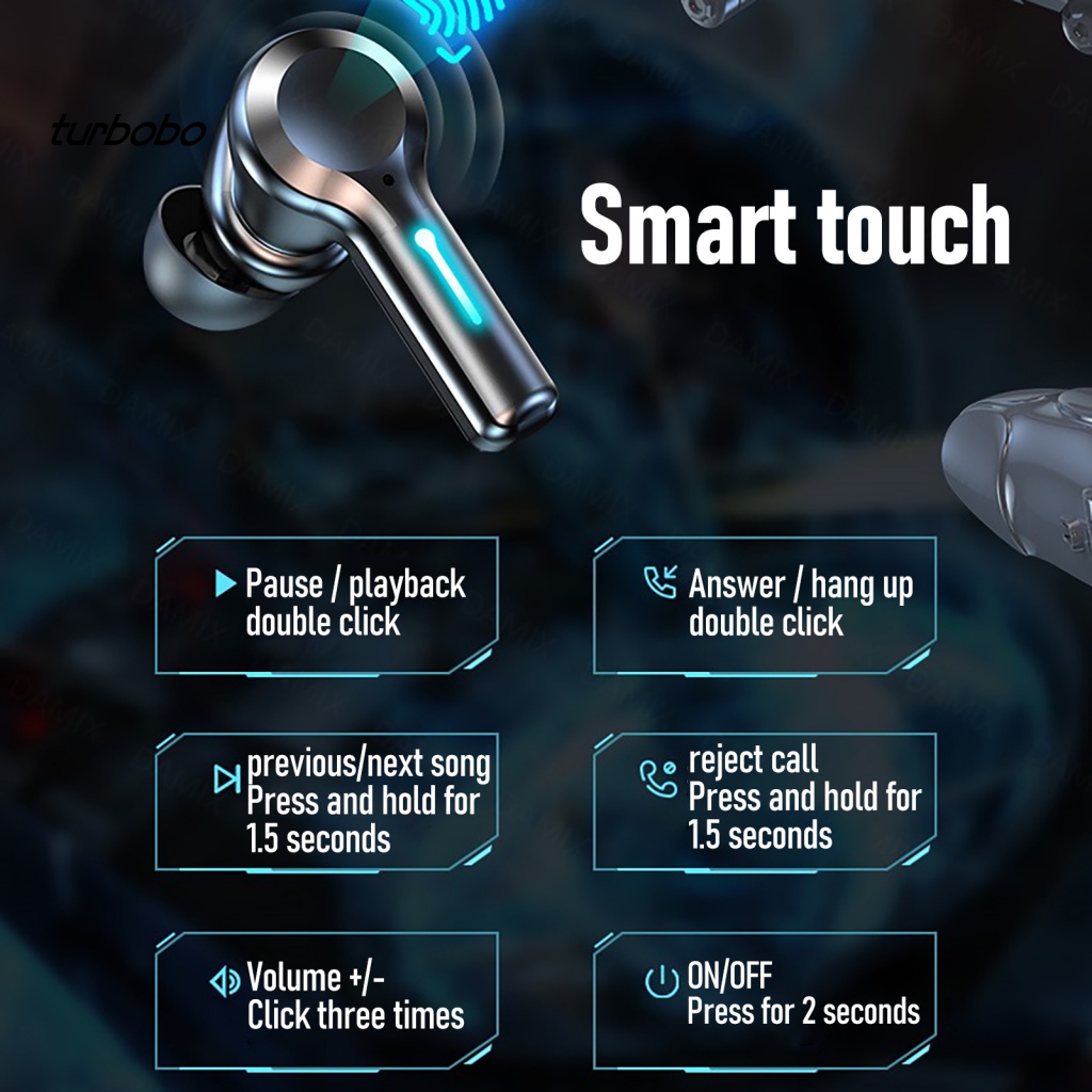 Tai Nghe Thể Thao Nhét Tai Không Dây Bluetooth M37 Chống Ồn Màn Hình LED Kỹ Thuật Số