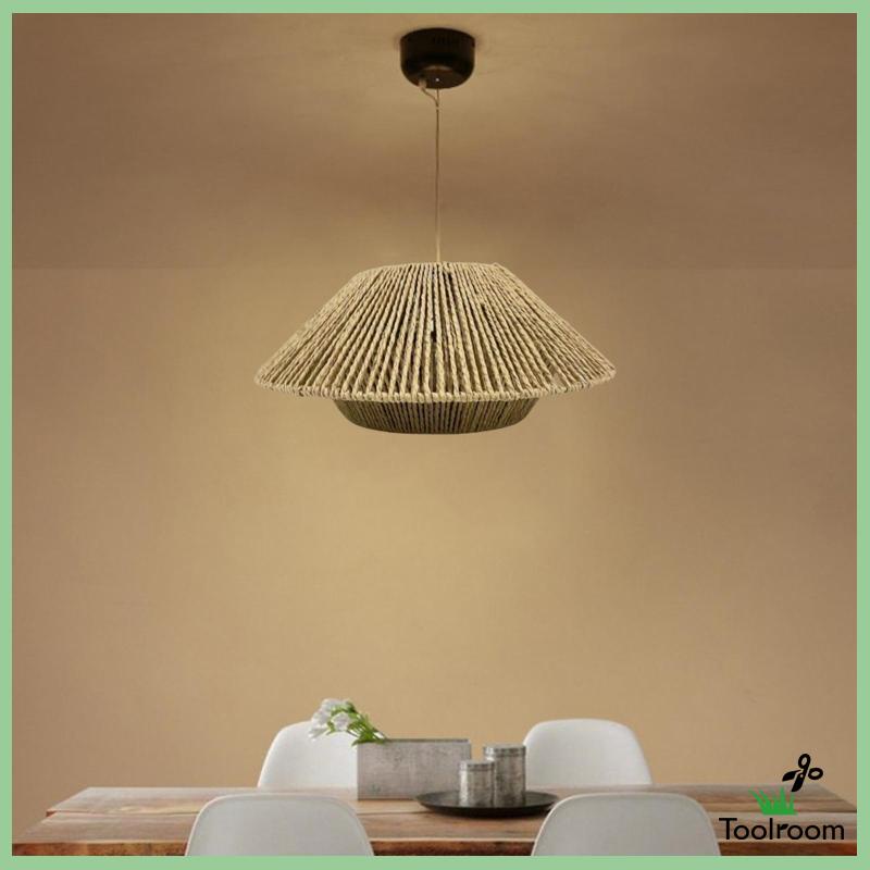 Vỏ Bọc Bóng Đèn Trần Dạng Treo Bằng Sợi Bện