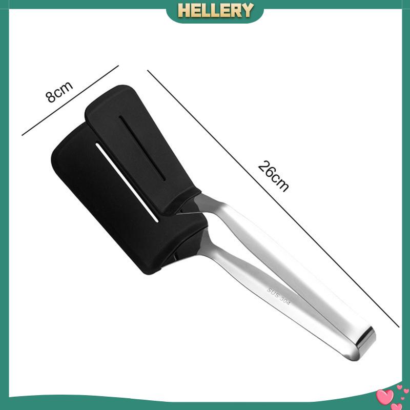 Kẹp Gắp Thịt Làm Bánh Hamburger Bằng Silicone Và Thép Không Gỉ