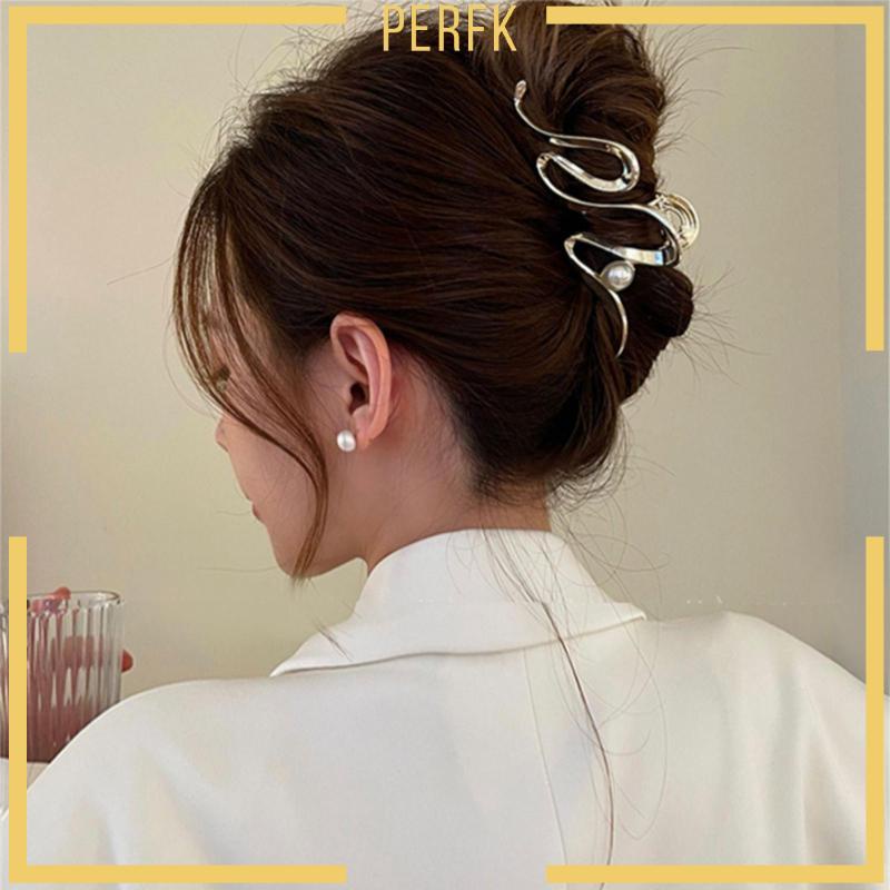 Kẹp Tóc Dày Dặn Bằng Kim Loại Dành Cho Mọi Loại Tóc