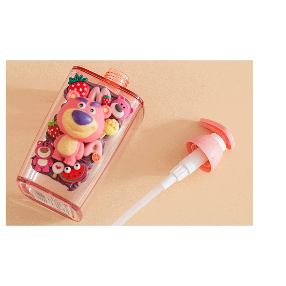 420ml xà phòng lỏng bơm chai Disney riêng biệt đóng chai phim hoạt hình in Nhựa Lotion bóp chai cho gel tắm/dầu gội đầu
