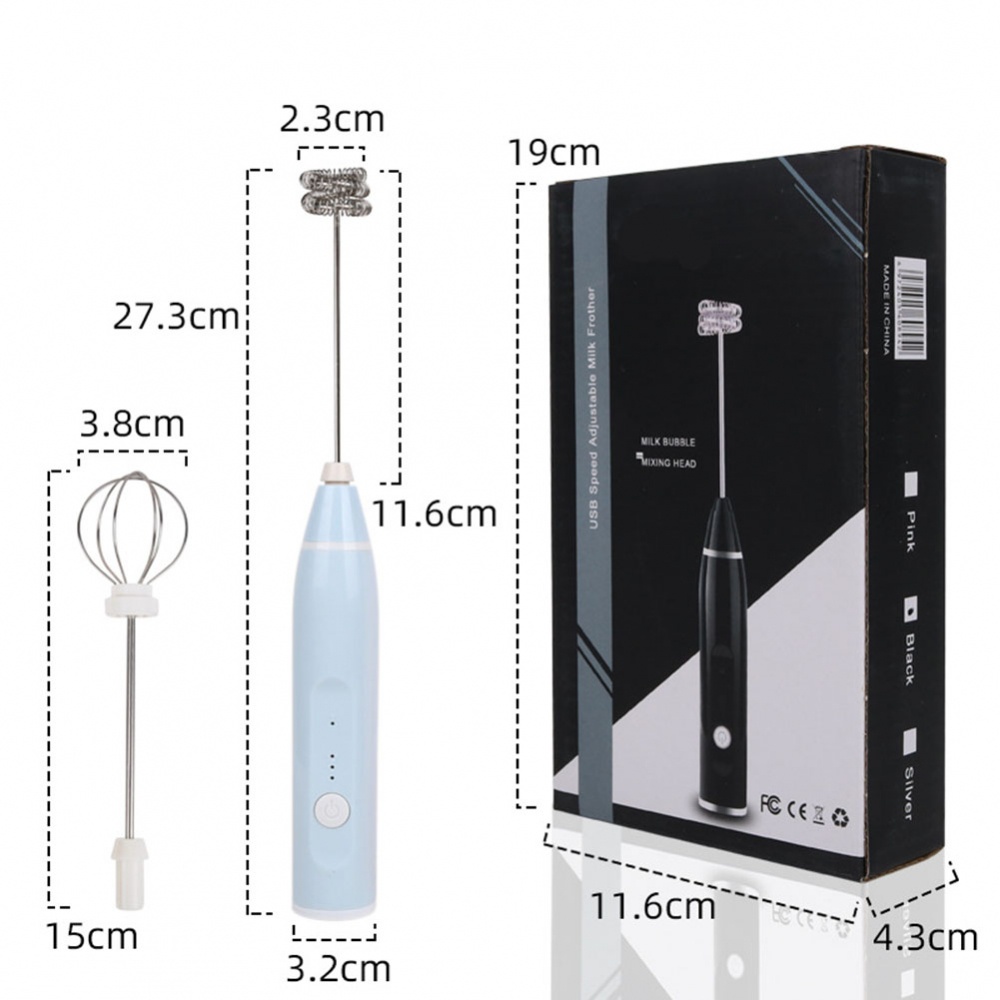 Máy Đánh Trứng / Khuấy Tạo Bọt Cà Phê Cầm Tay Sạc USB