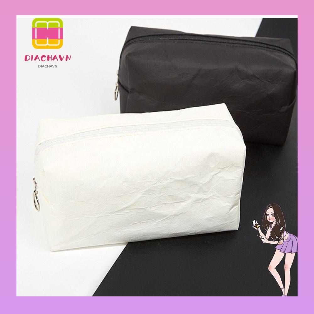 Túi Đựng Mỹ Phẩm Cỡ Lớn Có Khóa Kéo Tiện Dụng
