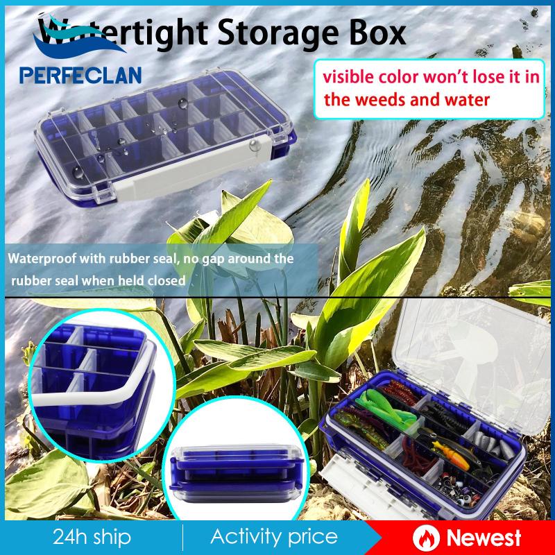 Hộp Đựng Dụng Cụ Câu Cá Trong Suốt Gọn Nhẹ Đa Năng