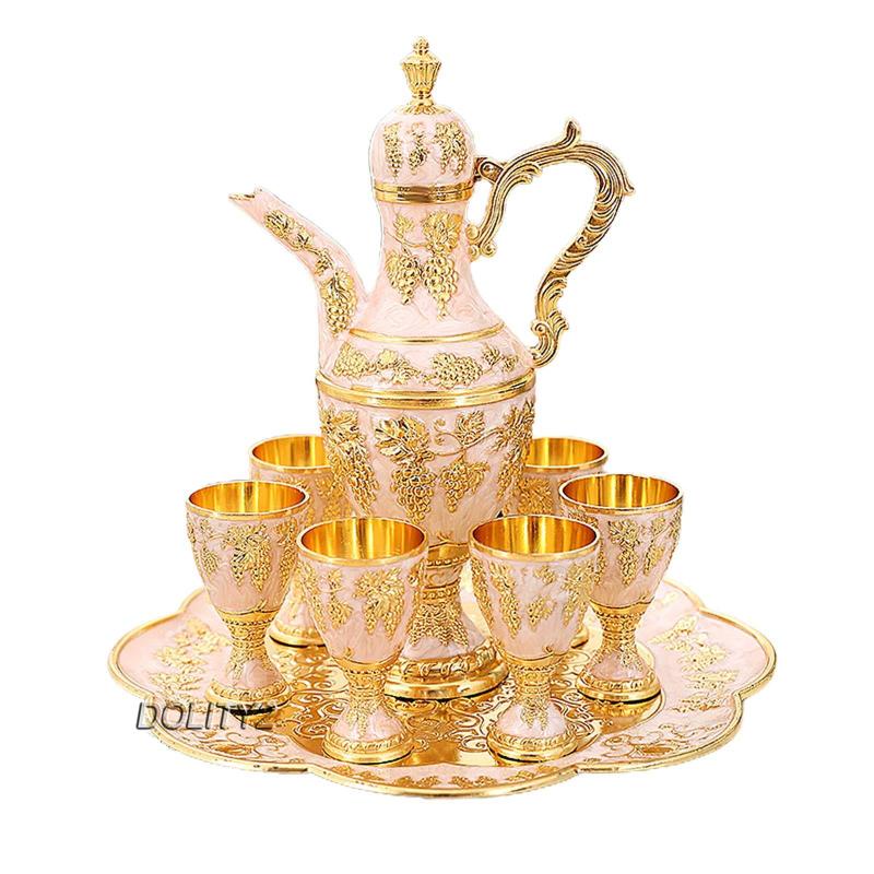 Set 2 Ấm Trà Phong Cách Châu Âu Sang Trọng Cho Tiệc Cưới