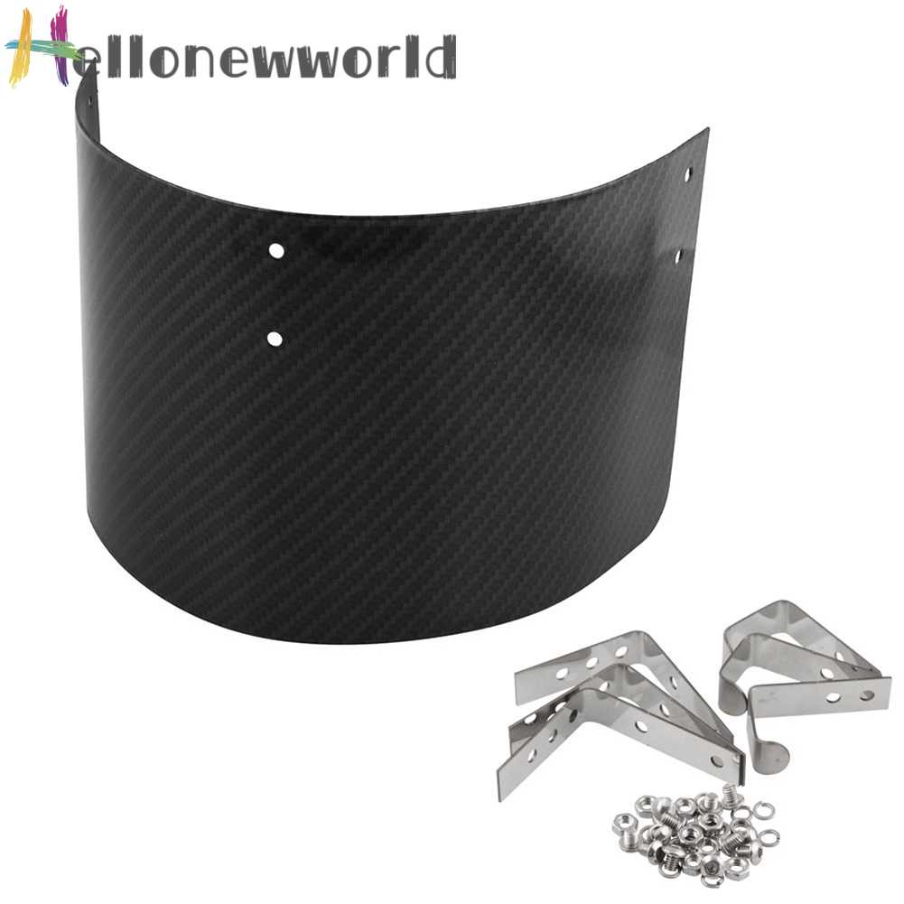 Ốp Bọc Bộ Lọc Khí Hình Nón Bằng Sợi Carbon Cho Cổ 2.5-5.5 inch