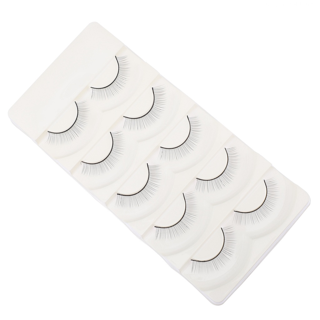 Bộ 5 Cặp Lông Mi Giả Từ Tính Màu Đen Tự Nhiên 3X1.7X0.7CM