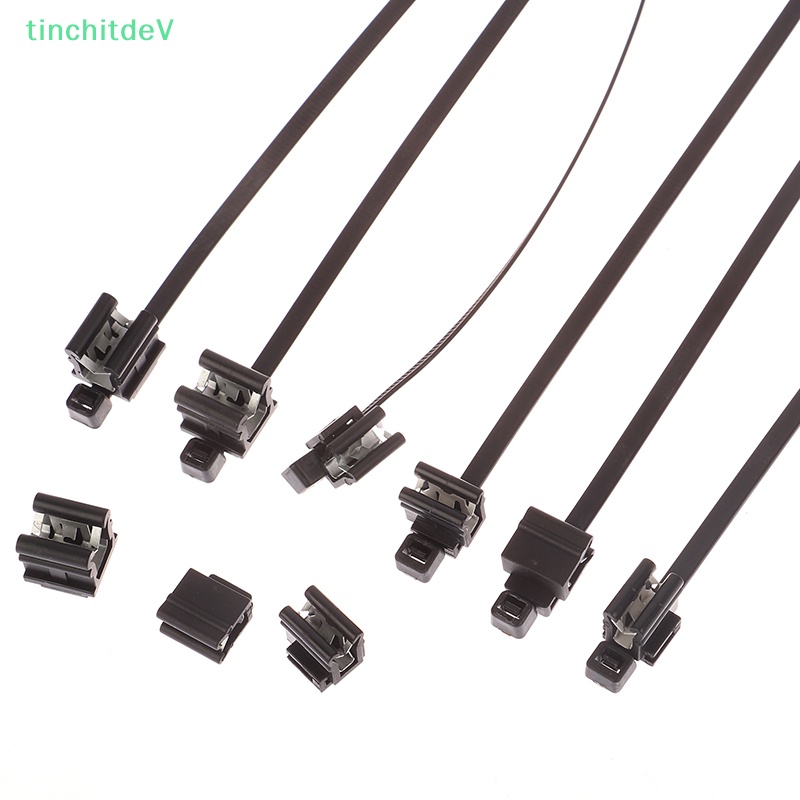 Set 10 Dây Rút Kim Loại Cố Định Tấm Xe Hơi