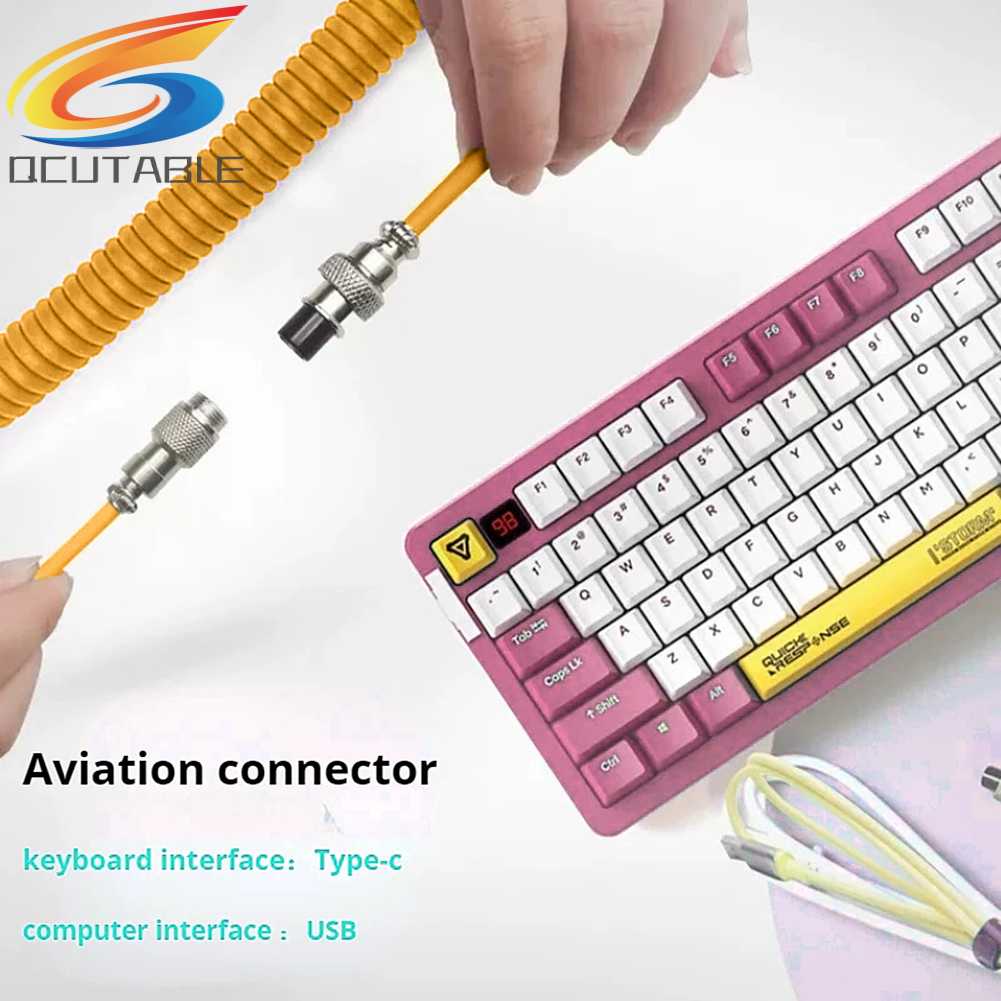 Dây Lò Xo Nối Dài 1.5m Chuyển Đổi Type C Sang USB