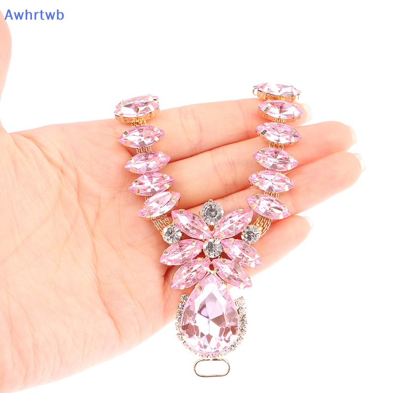 1 Khóa Đính Đá Dùng Trang Trí Giày Dép Thủ Công Mới