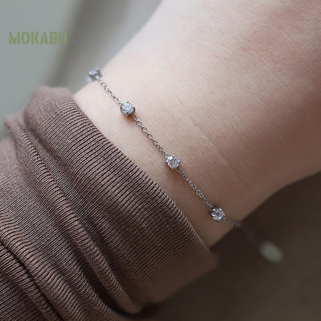 [Mới] Vòng Tay Charm Ngôi Sao Năm Cánh Mạ Điện Nhẹ Trang Trí Sang Trọng Không Gây Dị Ứng Bằng Thép Không Gỉ Thanh Lịch Dành Cho Nữ