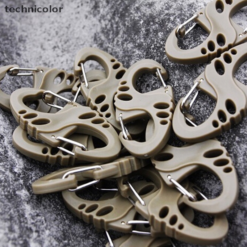 Set 2 Móc Khóa Sinh Tồn Hình Chữ S Tiện Dụng