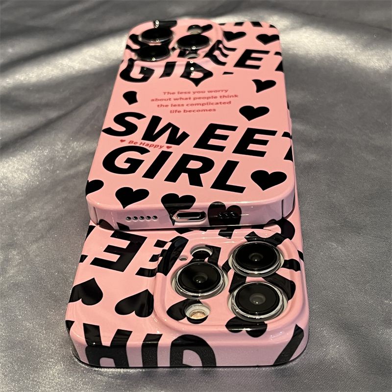 Ốp Điện Thoại Hình Trái Tim Cho Iphone 8 X 14 12 Mini 7 11I 13 Pro Max se Yu8