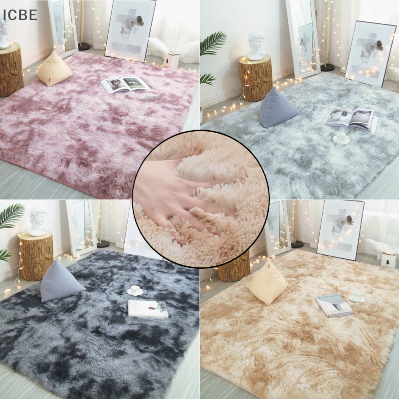 Thảm Lông Lót Sàn Mềm Mịn Chống Trượt Kích Thước 40 * 60cm