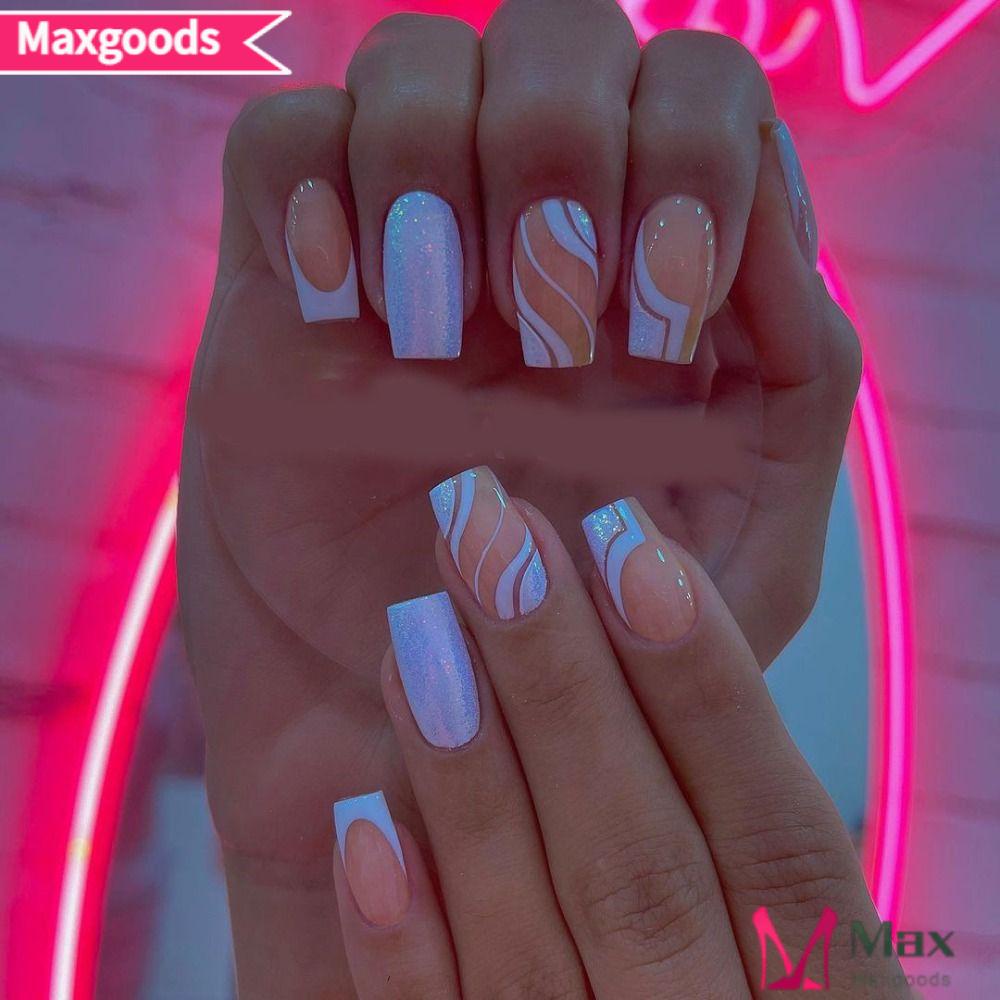 Bộ Móng Tay Giả DIY Che Phủ Toàn Diện Có Thể Tháo Rời