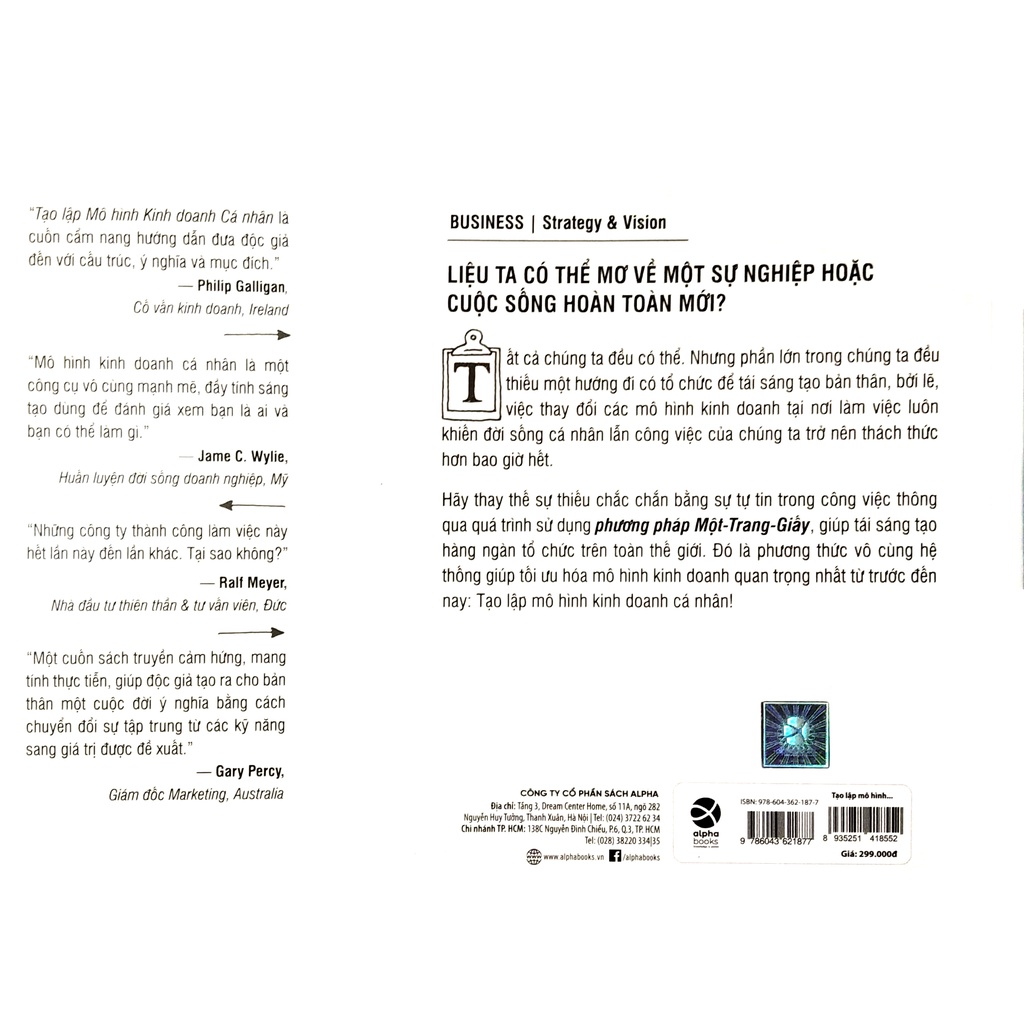 Sách - Tạo Lập Mô Hình Kinh Doanh Cá Nhân